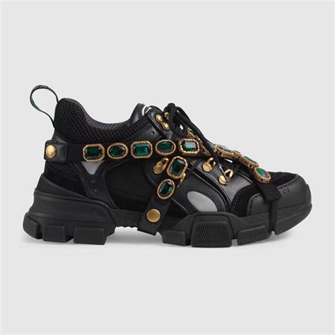 gucci shoes too spikey|Gucci gemstone shoes.